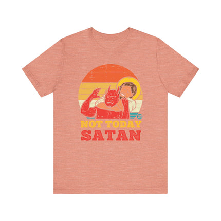 Funny "NOT TODAY SATAN" JESUS Tee Shirt