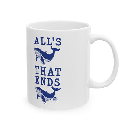 All's Whale That Ends Whale Ceramic Mug