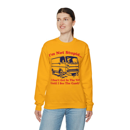 Not Stupid Candy First Candy Van Crewneck Sweatshirt