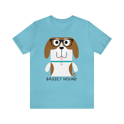 Bow Wow Meow Basset Hound Unisex Tee