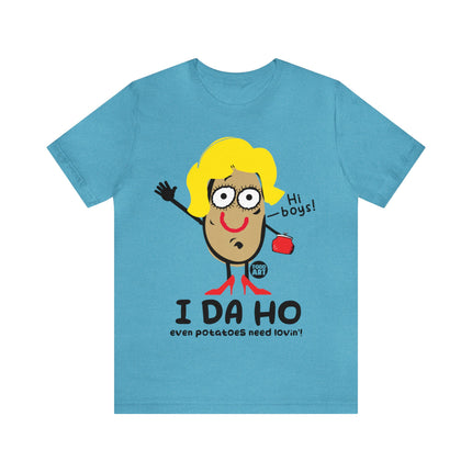 I DA HO Unisex Short Sleeve Tee