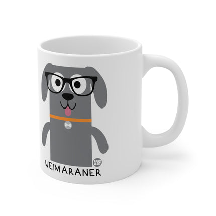 Bow Wow Meow Weimaraner Ceramic Mug