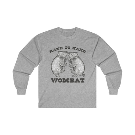 Hand to Hand Wombat Ultra Cotton Long Sleeve Tee