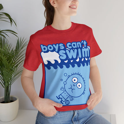 Boys Can't Swim Unisex Tee