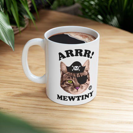 Arrr Mewtiny Cat Ceramic Mug