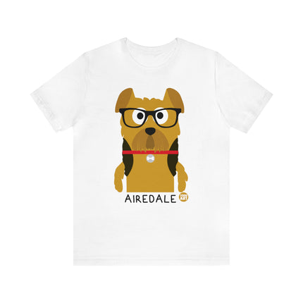 Bow Wow Meow Airedale Unisex Tee