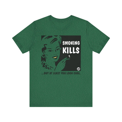 Funny "SMOKING KILLS" Tee Shirt