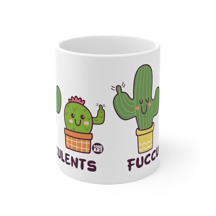Fucculents Ceramic Mug
