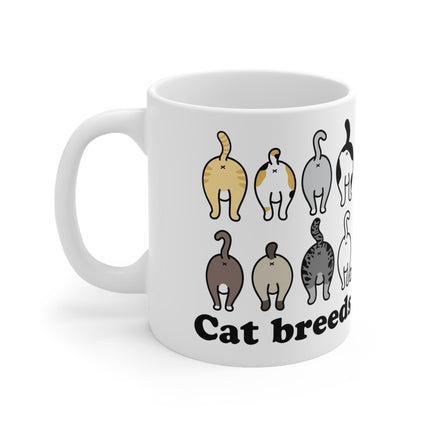 Cat Breeds Ceramic Mug