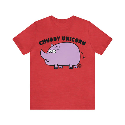 Chubby Unicorn Rhino Unisex Tee