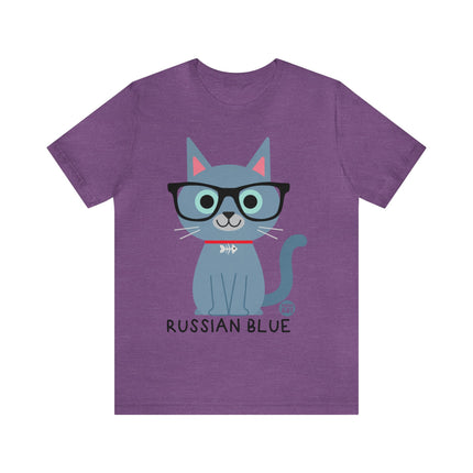 Bow Wow Meow Russian Blue Unisex Tee