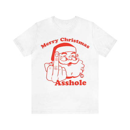 Merry Christmas Asshole Santa Unisex Tee