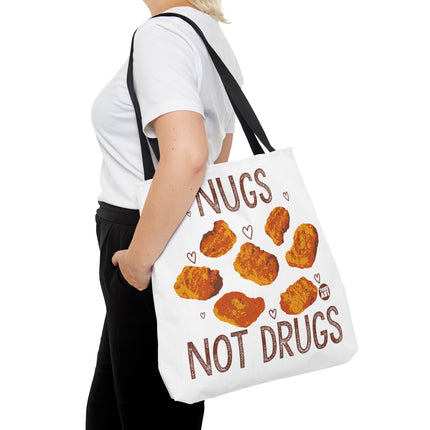 Nugs Not Drugs Chicken Nugget Tote Bag