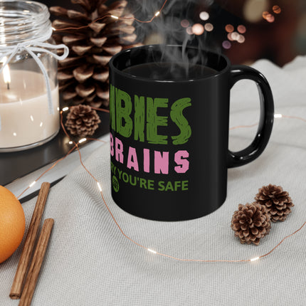 Zombies eat brains Mug