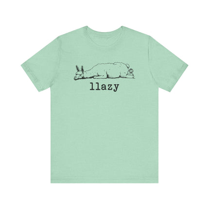 Llazy Llama Tee, Funny Lazy Llama Tshirt