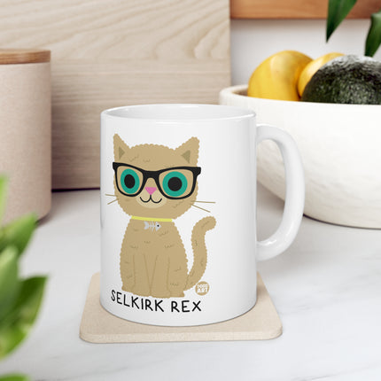 Bow Wow Meow Selkirk Rex Ceramic Mug