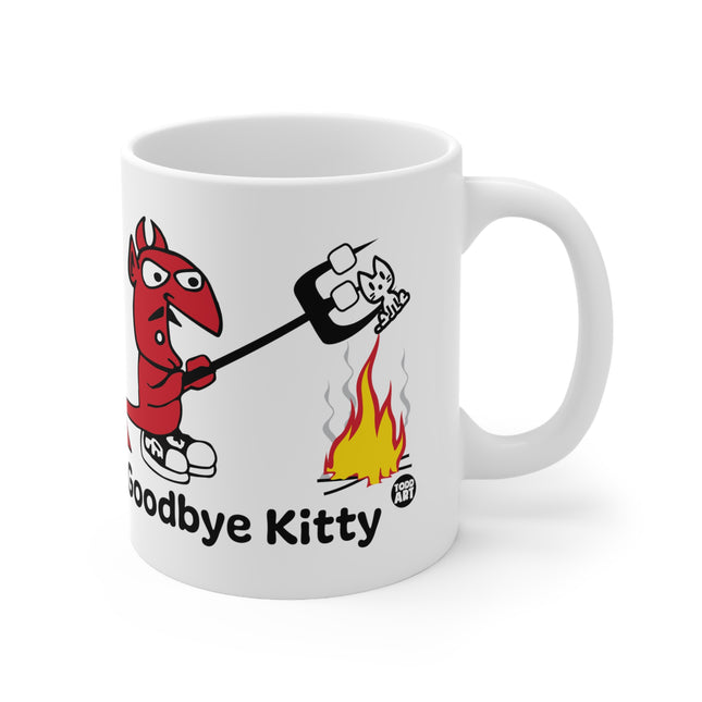 Goodbye Kitty Devil Ceramic Mug