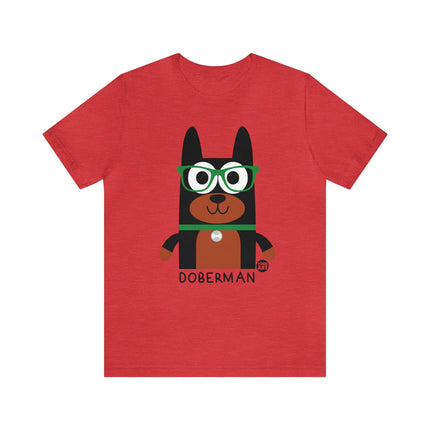 Bow Wow Meow Doberman Unisex Tee