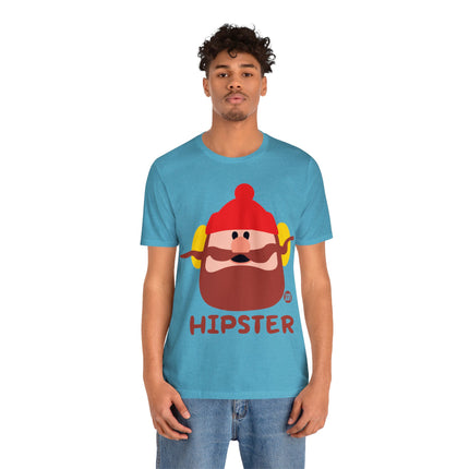 Hipster Lumberjack Unisex Tee