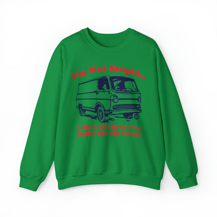 Not Stupid Candy First Candy Van Crewneck Sweatshirt