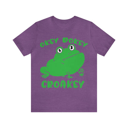 Oakey Dokey Croakey Unisex Short Sleeve Tee