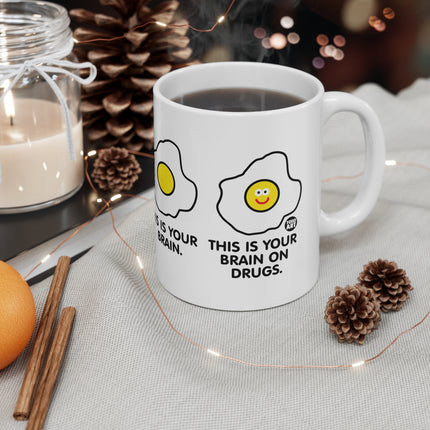 Brain on Drugs Ceramic Mug