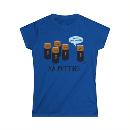 AA Meeting Battery Women's Softstyle Tee