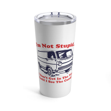 Not Stupid Candy First Candy Van Tumbler 20oz