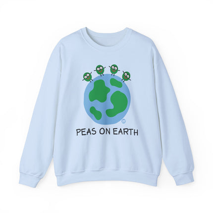 Peas on Earth Crewneck Sweatshirt