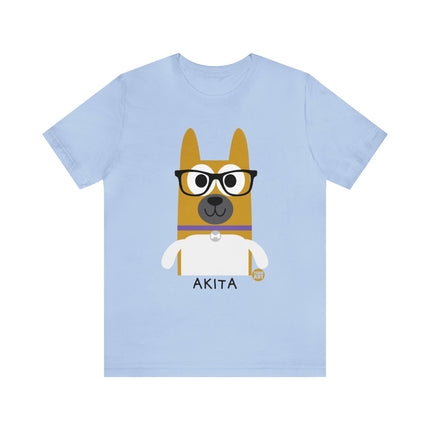 Bow Wow Meow Akita Unisex Tee