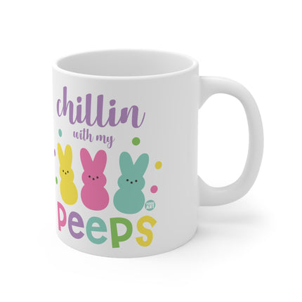 Chillin Peeps Ceramic Mug
