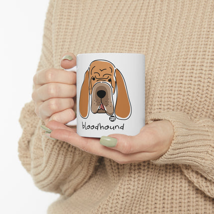 Dog Breeds Bloodhound Ceramic Mug