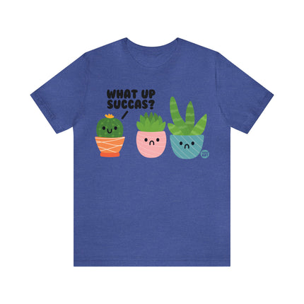 What Up Succas Unisex Short Sleeve Tee