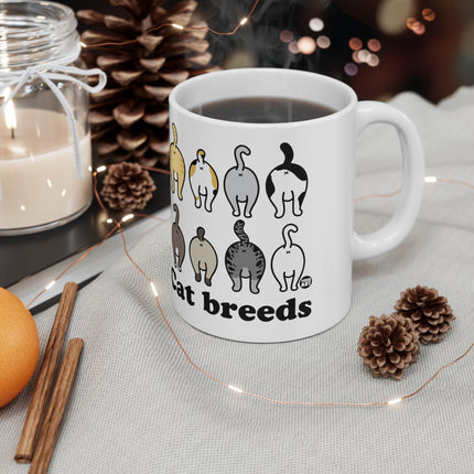 Cat Breeds Ceramic Mug