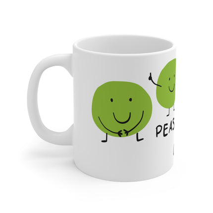 Peas Chickpeas Ceramic Mug