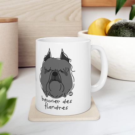 Dog Breeds Bouvier Ceramic Mug