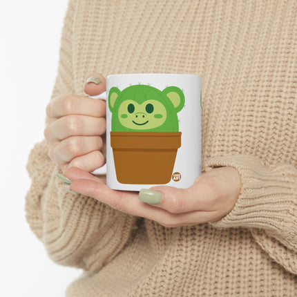 Cactimals Monkey Ceramic Mug