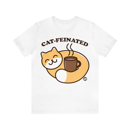 Cat-feinated Coffee Cat Unisex Tee