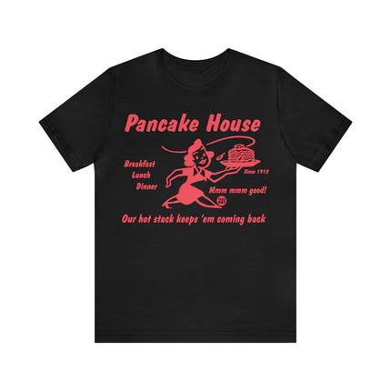 Retro Pancake House Unisex Short Sleeve Tee