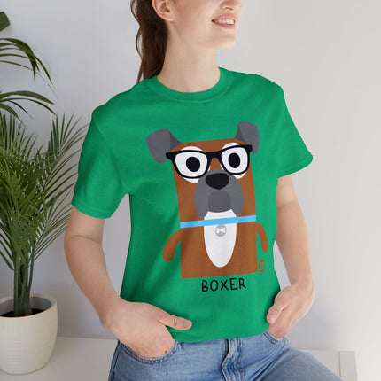 Bow Wow Meow Boxer Unisex Tee