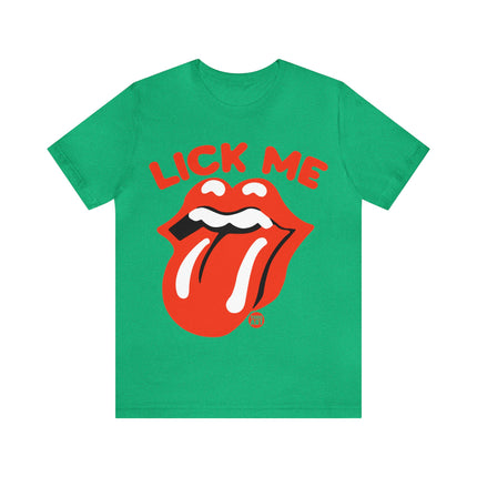 Lick Me Lips Unisex Short Sleeve Tee