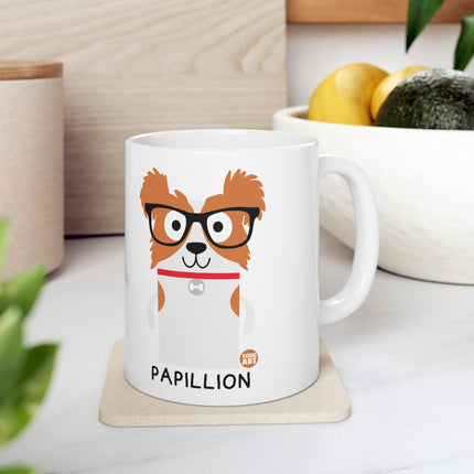 Bow Wow Meow Papillion Ceramic Mug