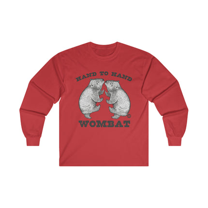 Hand to Hand Wombat Ultra Cotton Long Sleeve Tee