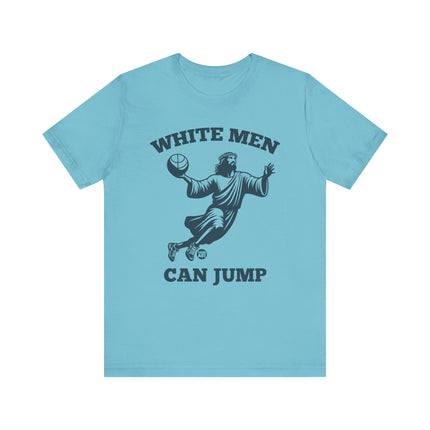 White Men Can Jump Jesus Tshirt