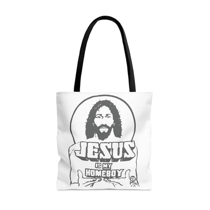 Jesus Is My Homeboy Tote Bag