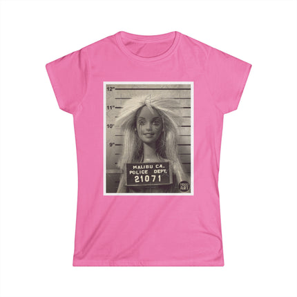 Barbie Mugshot Women's Softstyle Tee