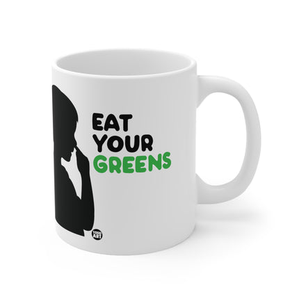 Eat Your Greens Ceramic Mug