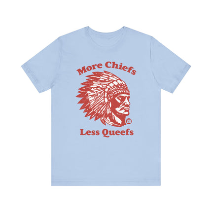 More Chiefs Less Queefs Tee