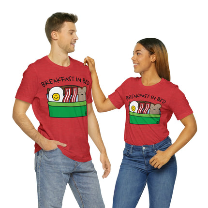 Breakfast In Bed Unisex Tee
