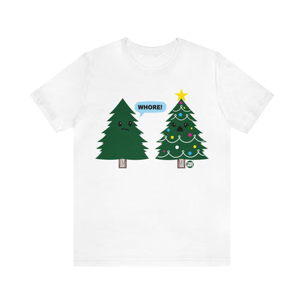 Whore Christmas Tree Unisex Tee